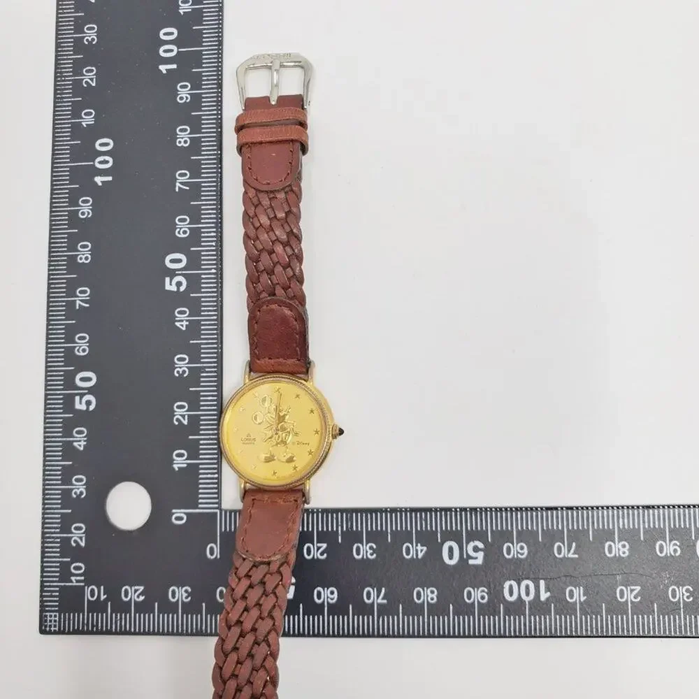 Disney X Lorus Mickey Mouse Gold Star Vintage Quartz Watch